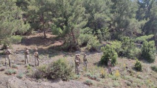 Jandarma komandolar Denizlinin ciğerlerinde kuş uçurtmuyor