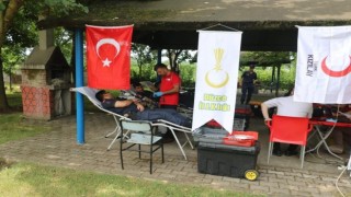 Jandarmadan kan bağışı
