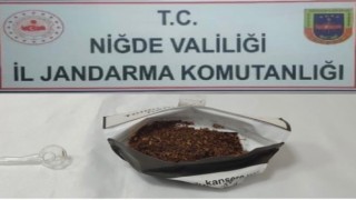 Jandarmadan uyuşturucu operasyonu: 1 gözaltı