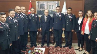 Jandarmadan Vali Tutulmaza ziyaret