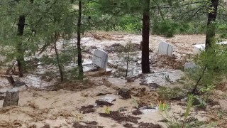 Kahramanmaraşta sağanak taşkınlara neden oldu