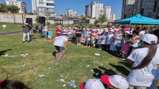 Kahramanmaraşta şenlik havasında çevre etkinliği