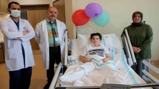 Kalbi delik 9 yaşında ki çocuk, Erzurum Şehir Hastanesinde sağlığına kavuştu
