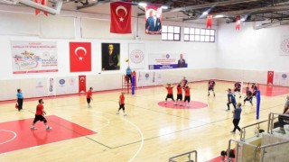 Karabükte Türkiye İşitme Engelliler Voleybol Erkekler 1.Ligine yükselme maçları başladı