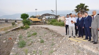 Karaçayda çalışmalar sürüyor