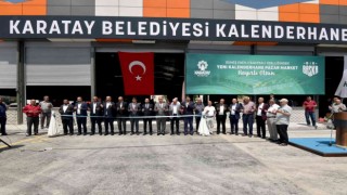 Karatayda Kalenderhane Kapalı Pazar Marketi hizmete açıldı