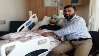 Kastamonudaki kazada ağır yaralanan Ömer Yalçın, sağlığına kavuştu