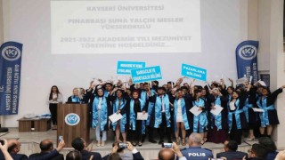 KAYÜ Pınarbaşı MYOda 2021-2022 Akademik Yılı Mezuniyet Töreni Düzenlendi