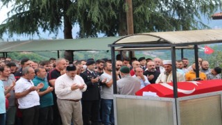 Kazada hayatını kaybeden jandarma er son yolculuğuna uğurlandı