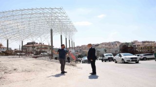 Keçiören Belediye Başkanı Altınoktan yeni nesil semt pazarına denetleme