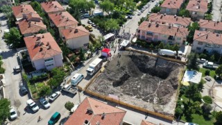 Keçiören Cemevinin temeli törenle atıldı
