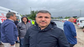 Kepçe operatörünü arama çalışmaları sürüyor
