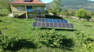 Kezban teyze güneş enerji santrali kurdu