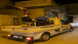 Kiliste ilaçlama çalışmaları gece gündüz sürüyor