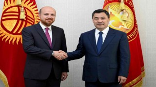 Kırgızistan Cumhurbaşkanı Caparov, Bilal Erdoğanı kabul etti
