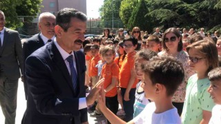 Kırklarelinde karne heyecanı