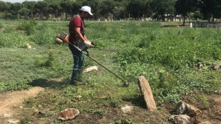 Koçarlıda mezarlıklar bayram ziyaretlerine hazırlanıyor
