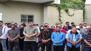 Konteynerle duvarın arasında sıkışarak can veren minik Yakup son yolculuğuna uğurlandı