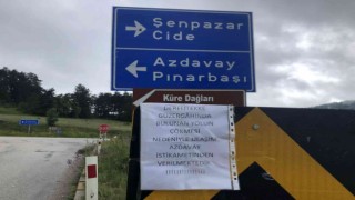 Kontrollü şekilde açılan Kastamonu-Cide yolu tekrar ulaşıma kapandı