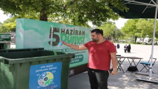 Konya Büyükşehirden geri dönüşüm atık getirene ücretsiz tramvay bileti