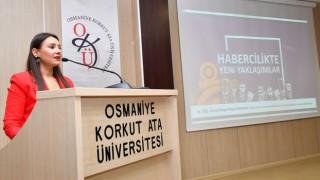 Korkut Ata Üniversitesi'nde Habercilik ve yeni yönelimler paneli düzenlendi