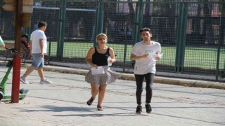 Koşarak geldiler, sınava son anda yetiştiler