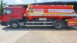 Köşkte atık yağlar geri dönüşüme kazandırılacak