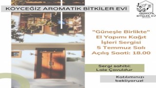 Köyceğizde “Güneşle Birlikte” isimli serginin açılışı yapılacak