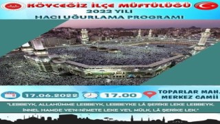 Köyceğizde Hacı uğurlama töreni yapılacak