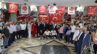 Kozanda MHPye 350 kişi katıldı