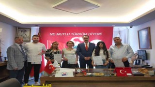 Kuaförler MYK belgelerini aldı