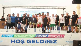 Küçükçekmece spor festivali, iki gün boyunca gençliğin enerjisine sahne oldu
