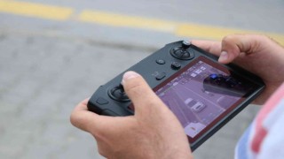 Kurallara uymayan sürücüler ekiplerin dronuna takıldı