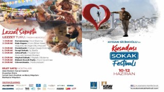 Kuşadasını Sokak Festivali heyecanı sardı