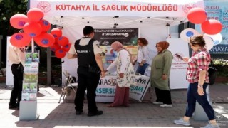 Kütahyada “Dünya Tütünsüz Günü” standı açıldı