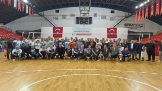 Kütahyada kurumlar arası voleybol turnuvası