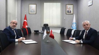 Makedonya Uluslararası Vizyon Üniversitesinden KAYÜ Rektörüne ziyaret