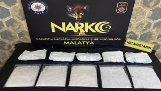 Malatyada 12 kilogram uyuşturucu ele geçirildi