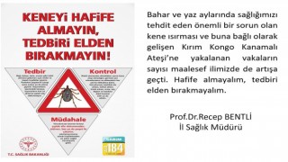Malatyada kene uyarısı