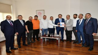 Malatyanın Eğitim Kart Projesi TOBB Başkanına sunuldu