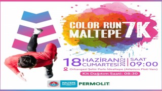 Maltepe Belediyesinden ‘Color Run Maltepe 7k Koşusu
