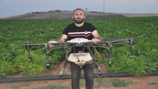 Mardin Ovasında 20 bin dönüm arazi dron ile ilaçlandı: 2 milyon 800 bin liralık tasarruf