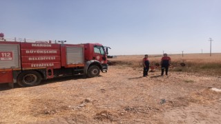 Mardinde itfaiye ekipleri yangın ihtimaline karşı tetikte