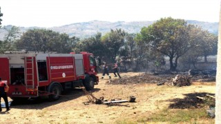 Marmaris yangınına Büyükşehir ekipleri de müdahale ediyor