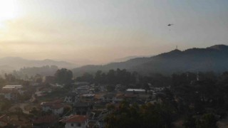 Marmariste baş döndüren hava trafiği