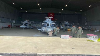 Marmaristeki yangın için Katar 3 helikopter, Azerbaycan da 1 yangın söndürme uçağı gönderdi