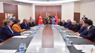 Memleket Partisi Genel Başkanı İnceden MHP Genel Başkanı Bahçeliye ziyaret