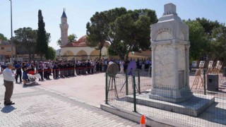 Menemen şehit Kaymakam Kemal Beyi unutmadı