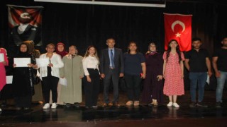 Mesleki Eğitim Merkezinde diploma töreni düzenlendi