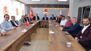 MHPli Özdemirden KGCye ziyaret